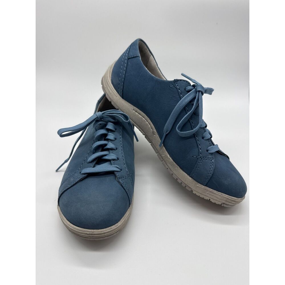 Dansko Leela Waterproof Leather Sneakers Blue EU38